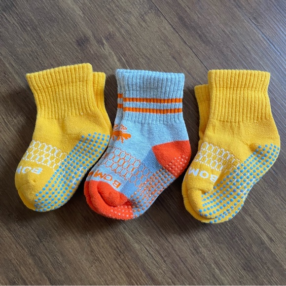 Bombas Accessories Bombas Socks Toddler Kid 3 Pair Yellow Orange